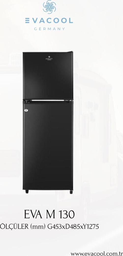 138 Litre Siyah 12/24 V Buzdolabı