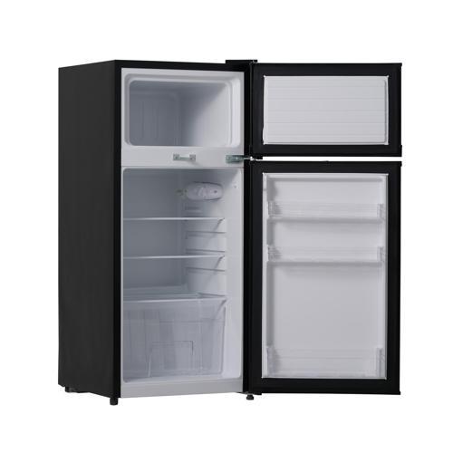 Çift Sistem 100 Litre 12/24/220 V Siyah Buzdolabı