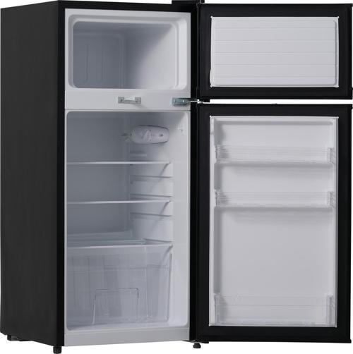 Çift Sistem 100 Litre 12/24/220 V Siyah Buzdolabı