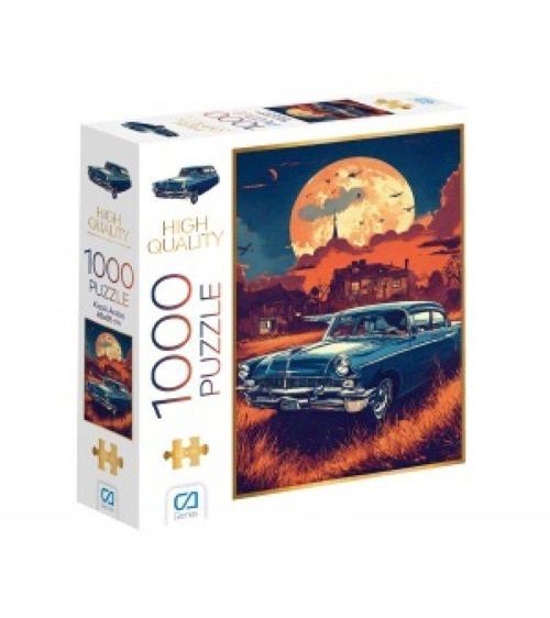 Klasik Araba Puzzle 1000 Parça