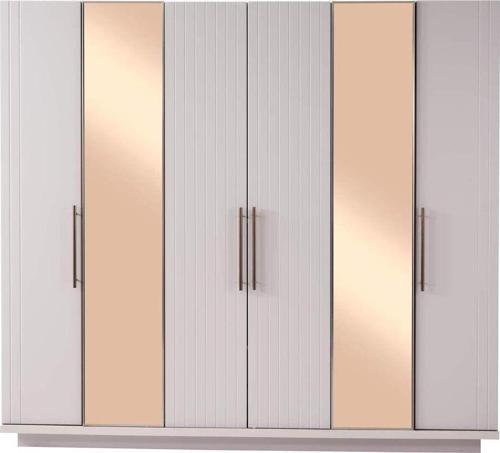 Kansas 6 Kapaklı Gardırop %100 Mdf | Ücretsiz Teslimat Ve Kurulum Avm 24