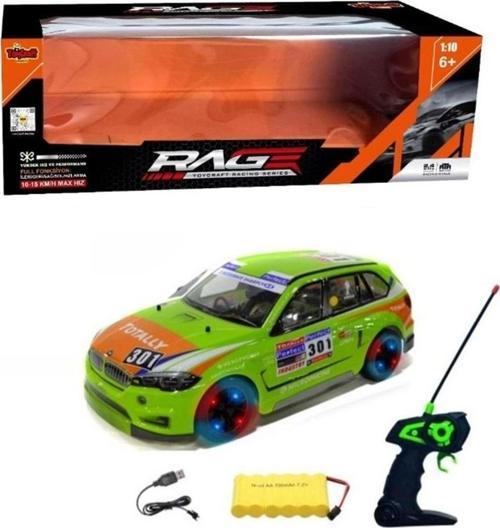 TOYCRAFT VelocityX  1:10 Ölçekli Şarjlı Uzaktan Kumandalı Yarış Arabası 10–15 km/h