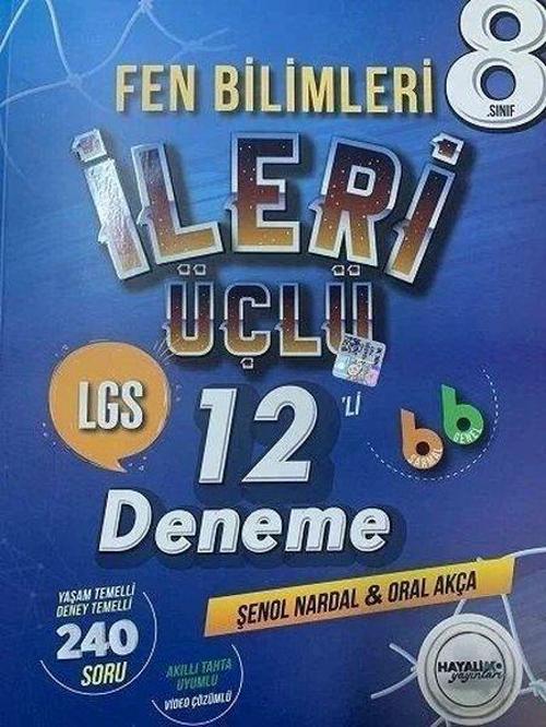 8.Sınıf LGS Fen Bilimleri İleri Üçlü Deneme 12'li