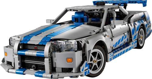 ® Technic Daha Hızlı Daha Öfkeli Nissan Skyline GT-R (R34) Araba 42210