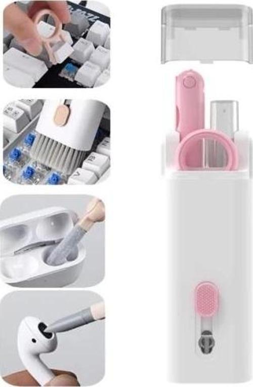 Çok Fonksiyonlu 7 Parça Airpods Klavye Ekran Kulaklık Temizleme Kiti