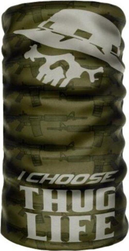 Polis Malzemeleri I Choose Thug Life Buff Boyunluk Bandana