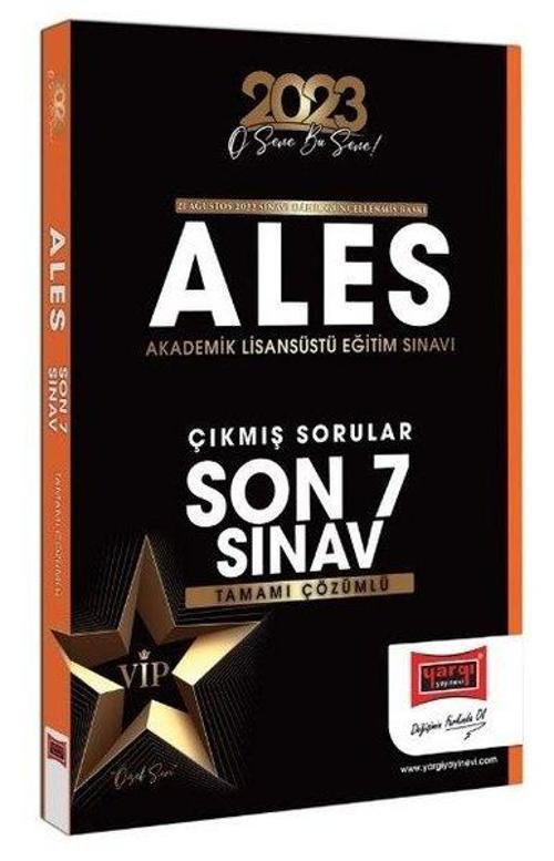 2023 ALES Tamamı Çözümlü Çıkmış Sınav Soruları Son 7 Sınav