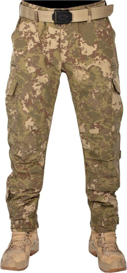 Combat Haki Rengi Kamuflaj Pantolon