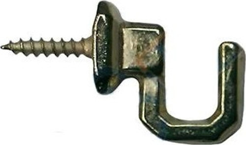 Vidalı Kanca, Askı Küçük - 15x18mm, Sarı - 1 Adet