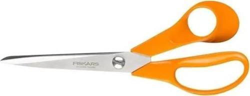 Fiskars 9853 M205 Kumaş Deri ve Karton Makası No: 8,5 inç / 21 cm - Paslanmaz Çelik