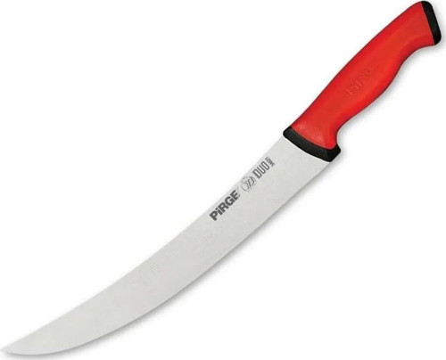 Pirge 34621 Duo Kıvrık Nusret Tip Et Doğrama, Kesme, Dilimleme, Trimleme Bıçağı 21 cm - Kaymaz Sap