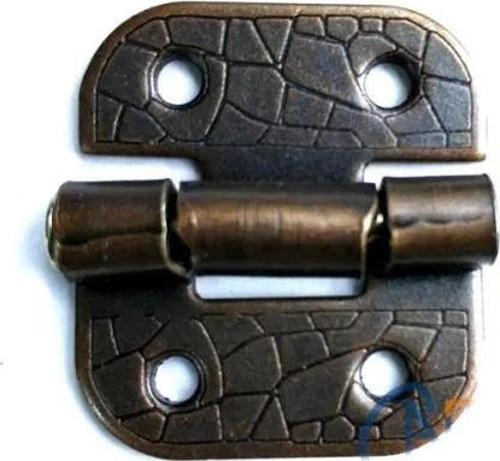 Stoplu Menteşe - 30x33mm, Oksit, 1 Adet