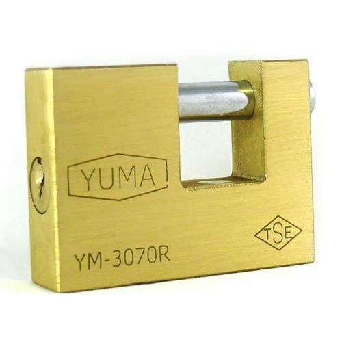 Yuma Kayar Milli Pirinç Asma Kilit 79 mm - Yeni Tip