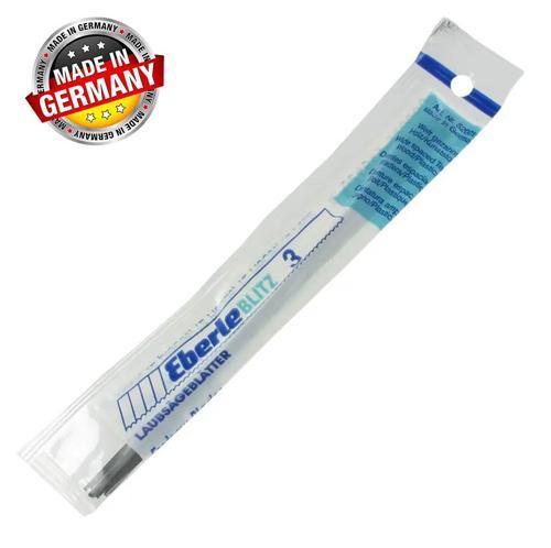 Eberle Blitz Düz Ahşap Plastik Kıl Testere Ağzı No:7 - 12 Adet