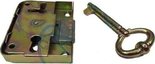 Kapazlama, Mobilya Kilidi 6x4x1 cm - 12 Adet
