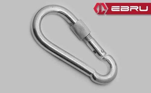 Ebru Vidalı Karabina, Kanca, Çengel 10mm - 2 Adet