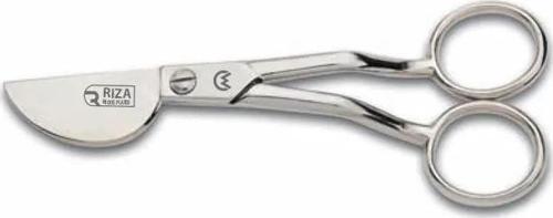 Rıza M-213 Dokumacı Ponpon Makası No: 6 inç / 15,24 cm - Nikel Kaplama