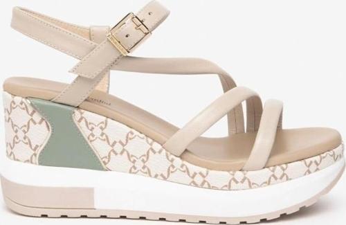 Kadın Sandalet E307758D NeroGiardini NAPPA PANDORA POLI.MILENA 7854 ZEP TR MILENA7854 BEI 702-Ivory