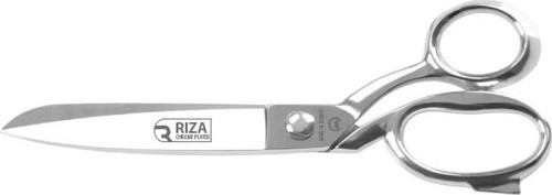 Rıza A6257-8 Terzi Makası No: 8 inç / 20,32 cm - Krom Kaplama