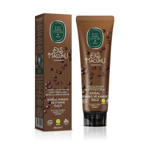 Doğal Kakao ve Kahve Özlü Diş Macunu 90 ml