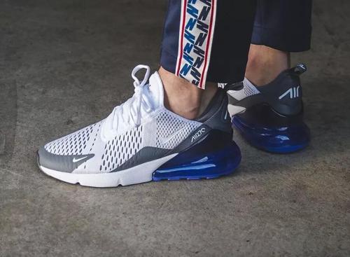 AİR MAX 270 BEYAZ GRİ MOR SNEAKER AYAKKABI(ÜRÜN DAR KALIPTIR BİR NUMARA BÜYÜK SİPARİŞ VERİNİZ)