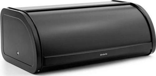 Brabantia Yuvarlak Ekmek Kutusu Siyah Çelik Ekmek Sepeti 333460-233661