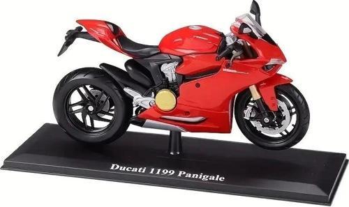 1:12 Ölçekli Ducati 1199 Panigale Koleksiyonluk Motosiklet Modeli