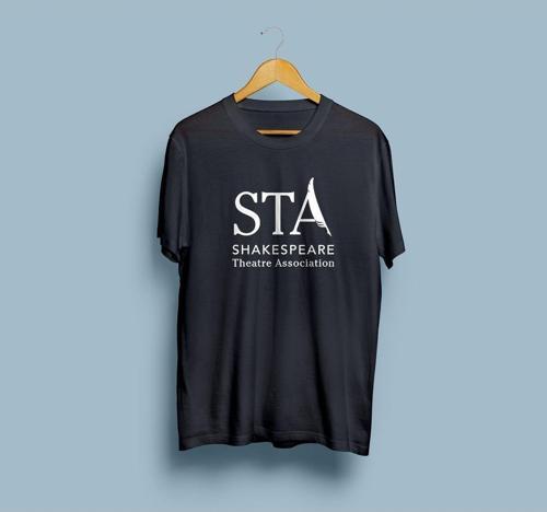 Oversize Shakespeare Baskılı unisex T-shirt