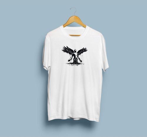 Oversize Ölüm meleği unisex T-shirt