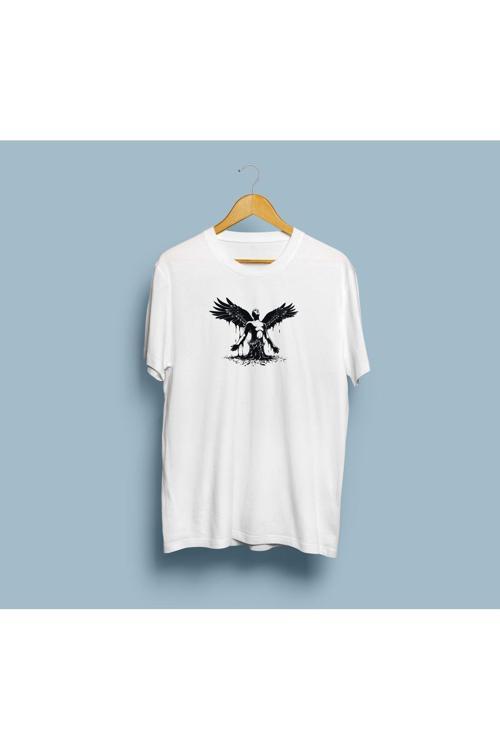 Oversize Ölüm meleği unisex T-shirt