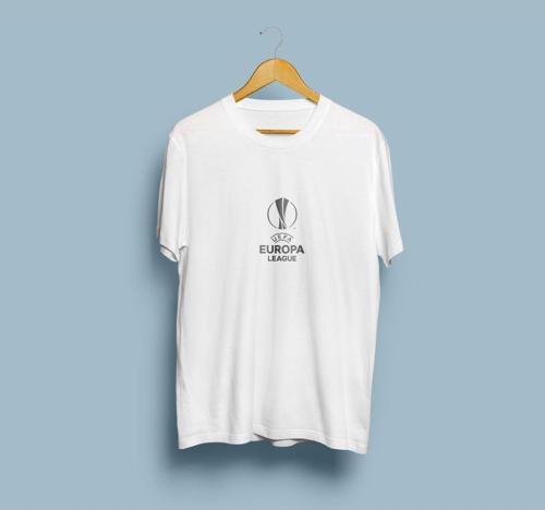Oversize UEFA avrupa ligi unisex T-shirt