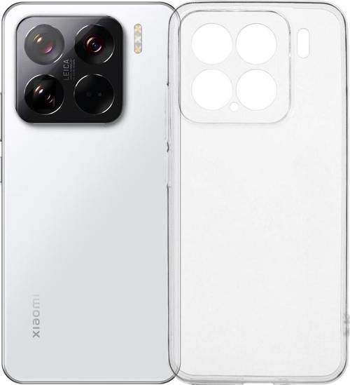 Xiaomi Mi 15 Uyumlu Kamera Korumalı Darbe Önleyici Ultra Slim TPU Şeffaf Silikon Kılıf