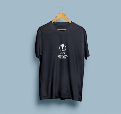 Oversize UEFA avrupa ligi unisex T-shirt