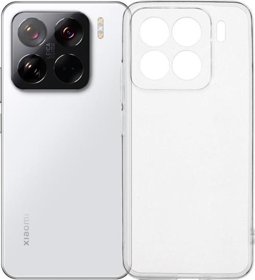 Xiaomi Mi 15 Pro Uyumlu Kamera Korumalı Darbe Önleyici Ultra Slim TPU Şeffaf Silikon Kılıf