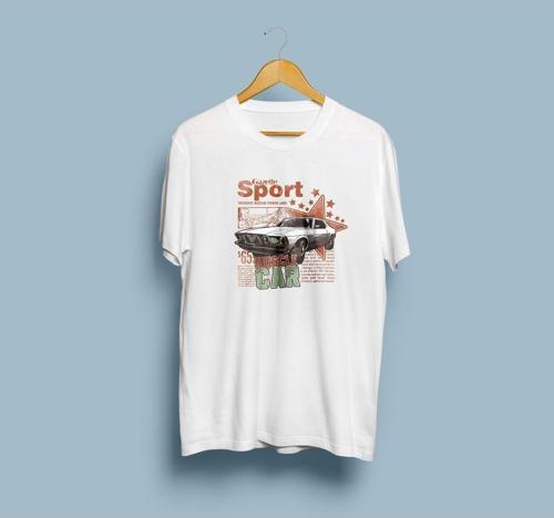 Oversize Gazette Sport Amerikan Araba Unisex t-shirt