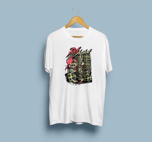 Oversize Rock accident Vector Unisex T-shirt