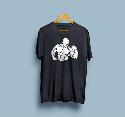 Oversize Gym / Fitness Tasarımlı unisex T-shirt