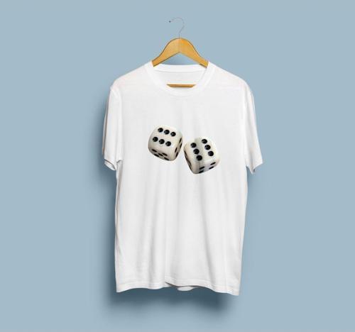 Oversize zar altı kumar unisex T-shirt
