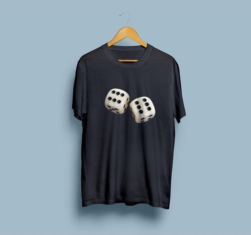 Oversize zar altı kumar unisex T-shirt