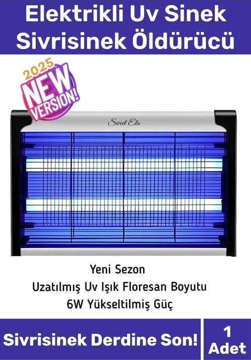 Premium Yükseltmiş Güç Çift Florasan Elektrikli Uv Zincirli Askılı Sinek Sivrisinek Öldürücü 220V