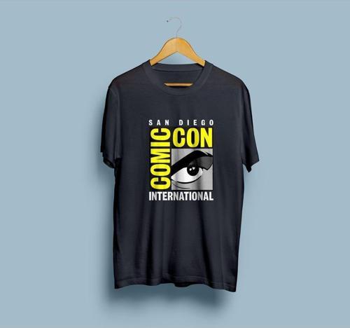 Oversize San Diego Comic-con Tasarım Unisex T-shirt