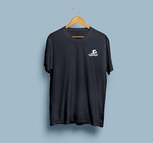 Oversize Yüzme / yüzücü / swim Cep tasarım unisex T-shirt