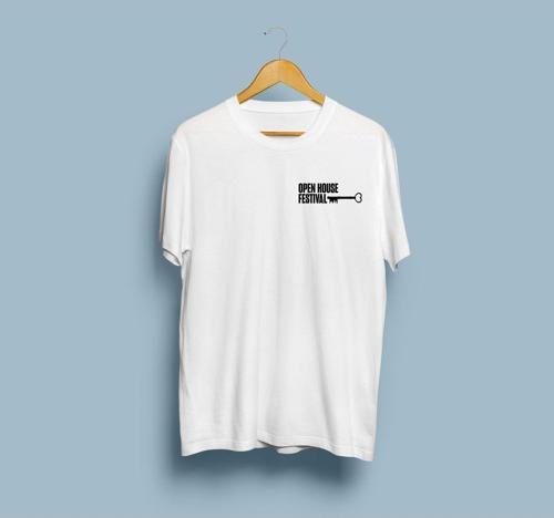 Oversize Open House Festival Unisex T-shirt