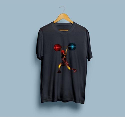 Oversize Halter Olimpiyat Oyunları tasarım unisex T-shirt