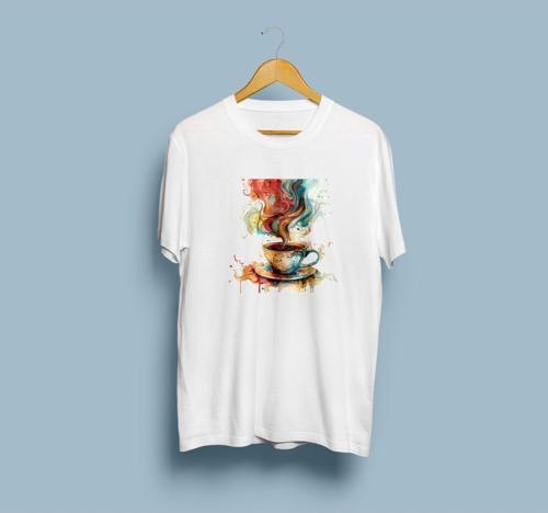 Oversize Rainbow Kahve Tasarım unisex T-shirt