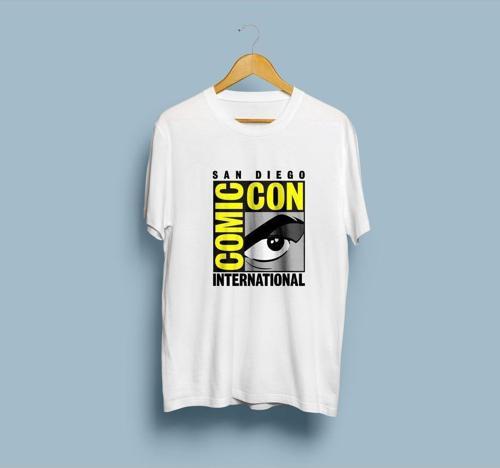 Oversize San Diego Comic-con Tasarım Unisex T-shirt