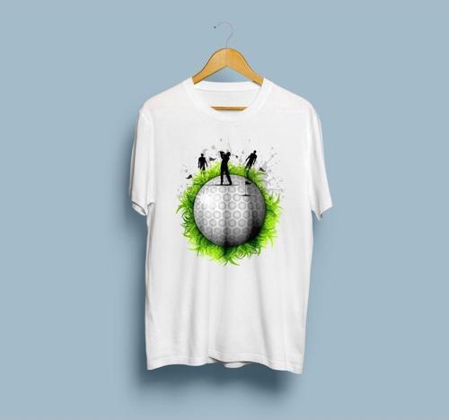 Oversize Golf 2 Tasarım Unisex T-shirt