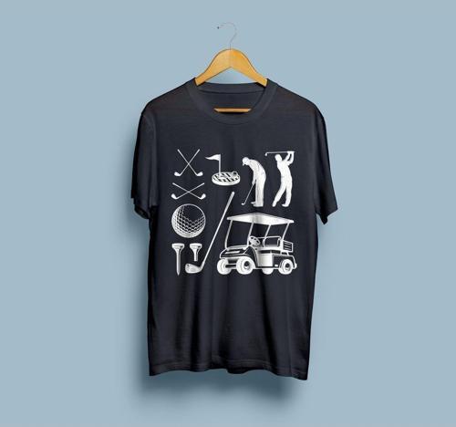 Oversize Golf 3 Tasarım Unisex T-shirt