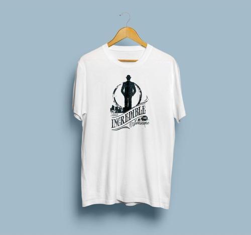 Oversize Mr. Awesome Tasarım unisex T-shirt