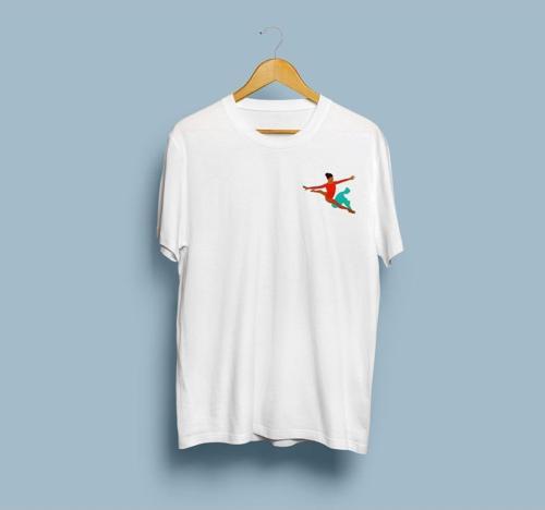 Oversize Olimpiyat Oyunları Gymnastics (Cimnastik) Tasarım unisex T-shirt